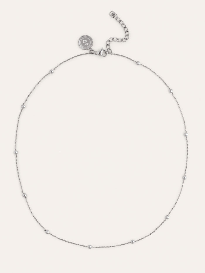 Collar Dots L Acero