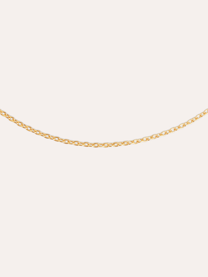 Collar Everything Plata Baño Oro