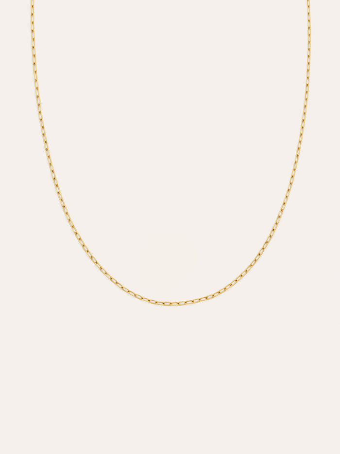 Collar Fine Chic Acero Baño Oro
