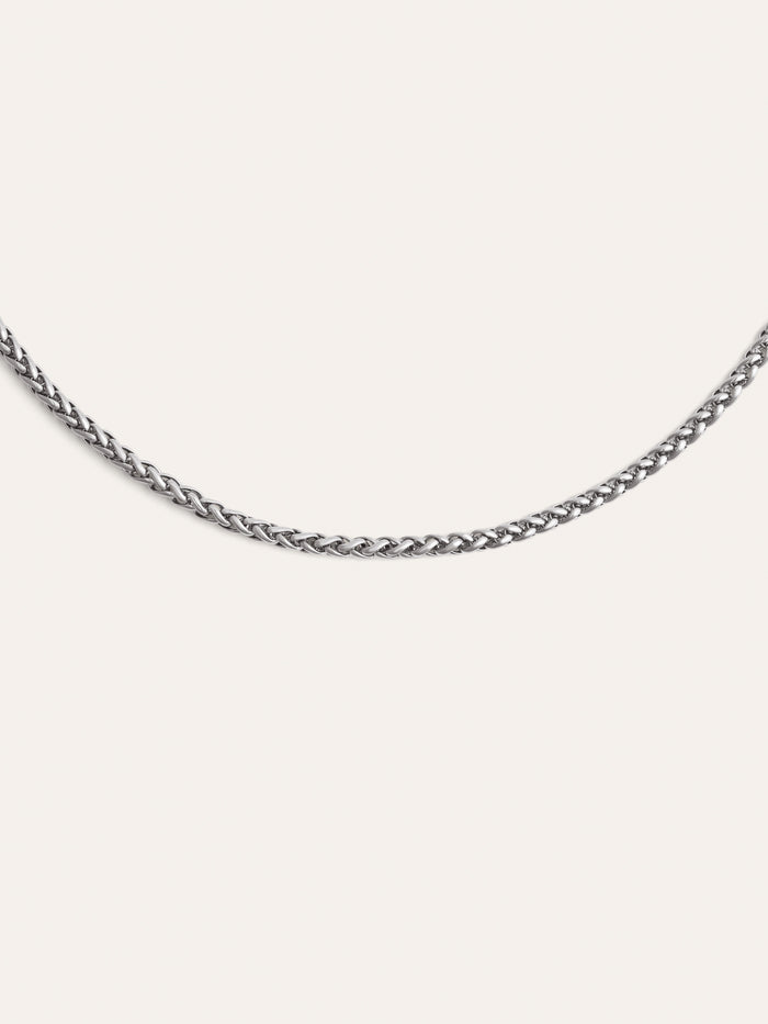 Collar Fine Disco Acero