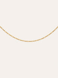 Collar Fiore Acero Baño Oro