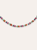 Collar Habana Acero Baño Oro