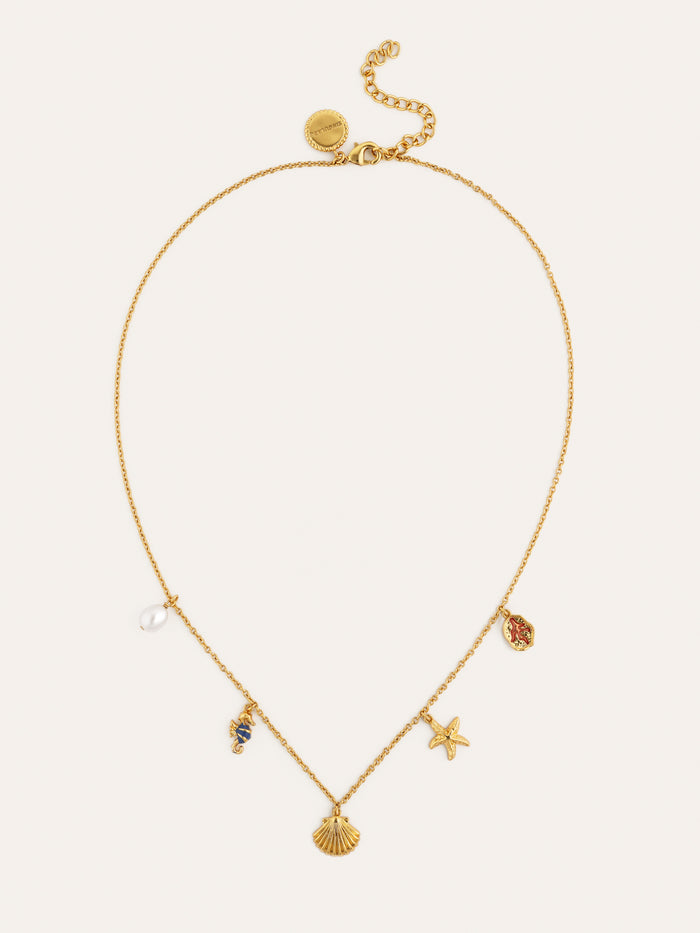 Collar Marítima Baño Oro