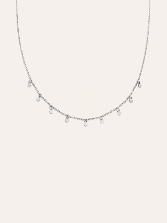 Collar Mini Moons 3mm Acero