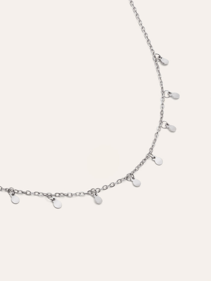 Collar Mini Moons 3mm Acero