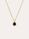 Collar My Onyx Baño Oro