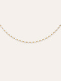 Collar Olympia Acero Baño Oro