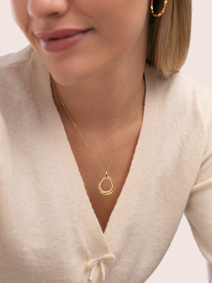 Collar Oria Baño Oro