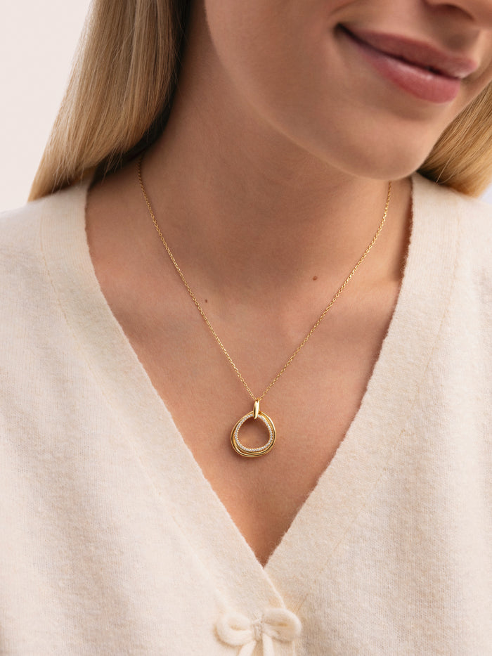 Collar Oria Baño Oro