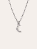 Collar Over the Moon Plata