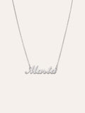 Collar Personalizado Carrie Plata