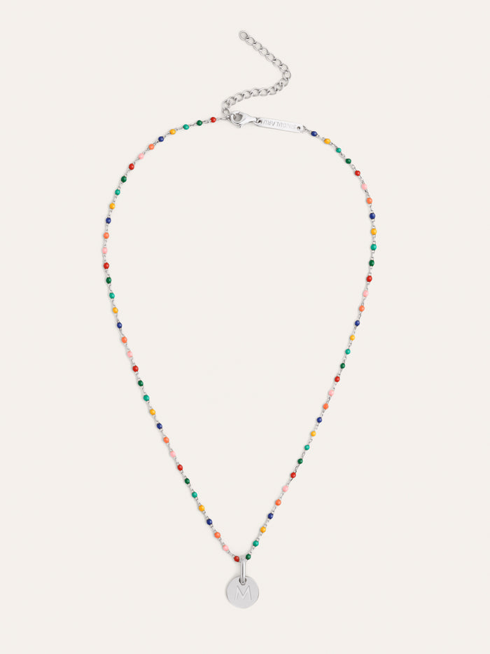 Collar Personalizado Colors Enamel Letter