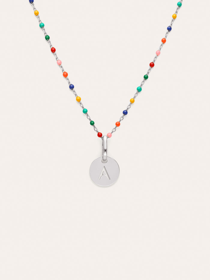 Collar Personalizado Colors Enamel Letter