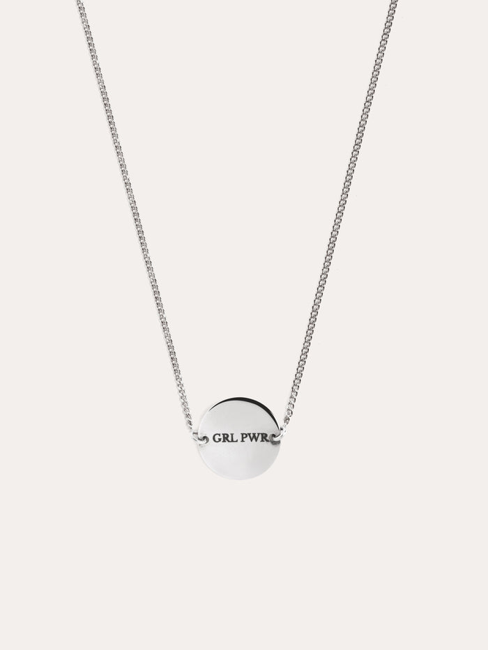 Collar Personalizado Moon Plata