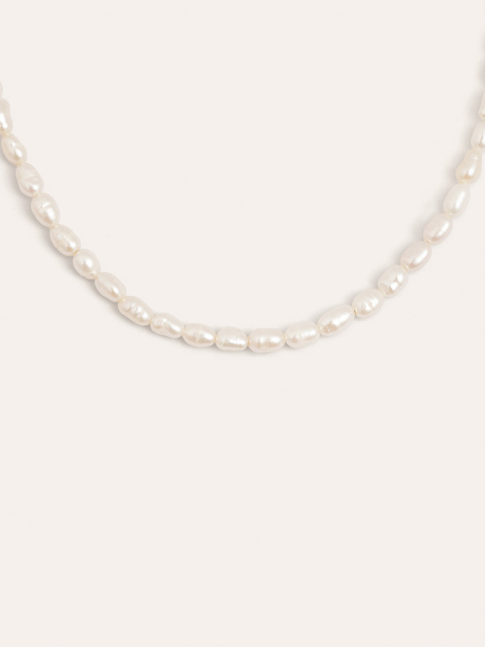Collar Pompeya Acero Baño Oro