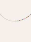 Collar Pompeya Altea Acero Baño Oro