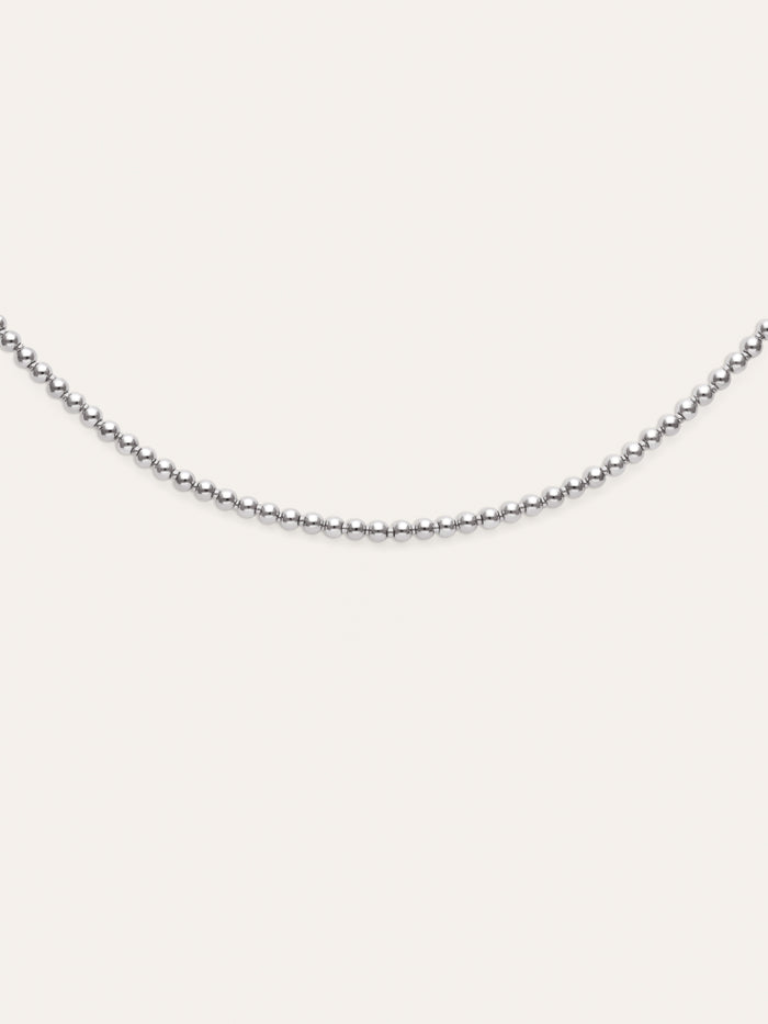Collar Rosario Acero