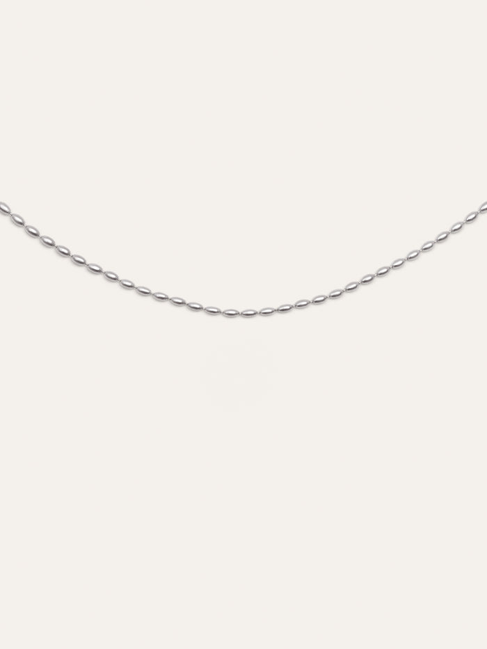 Collar Serpentine Acero