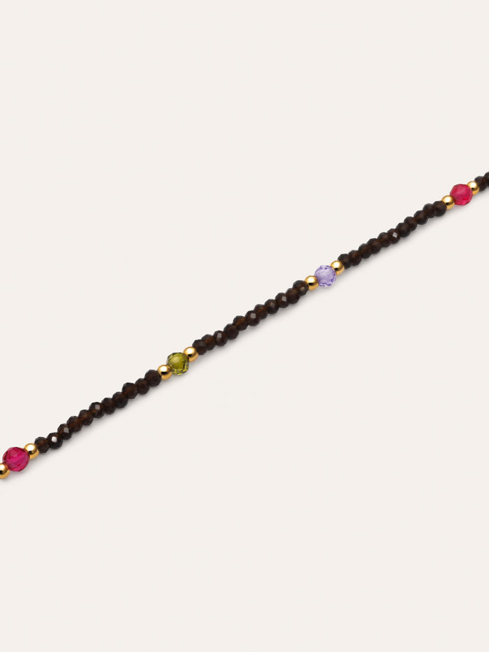 Collar Winter Glam Acero Baño Oro