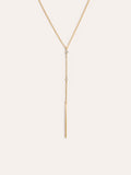 Collar Y Sparks Stick Oro