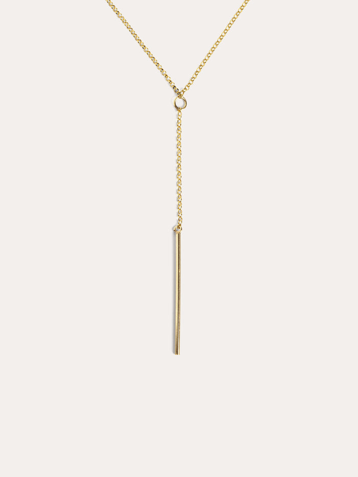 Collar Y Stick Oro