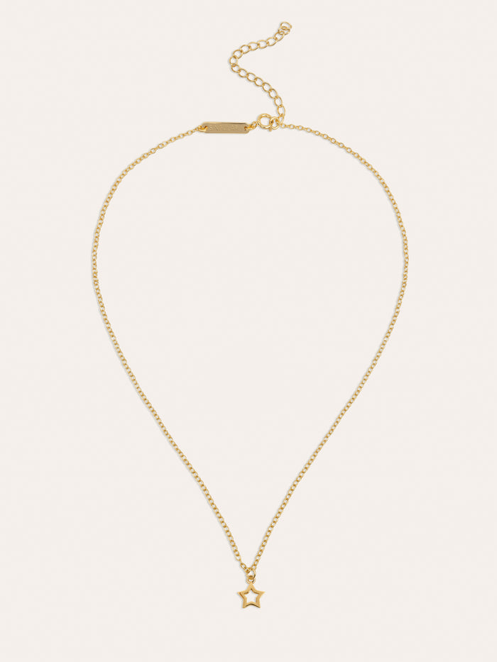 Collar You're a Star Plata Baño Oro