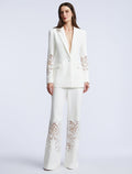Combo Blazer Notch Lapel