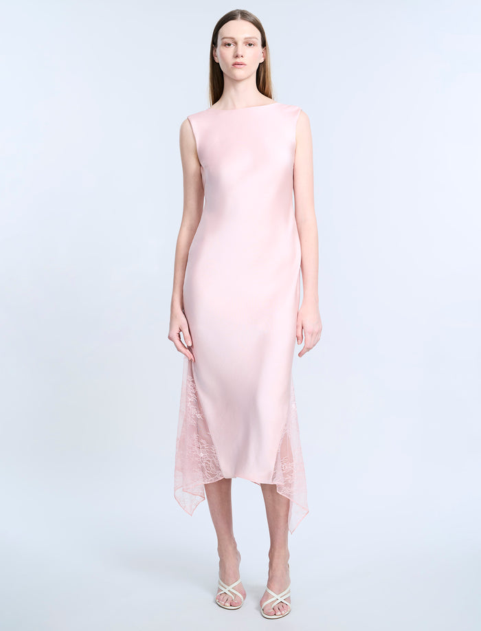 Cowl Back Dress