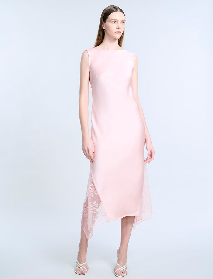 Cowl Back Dress
