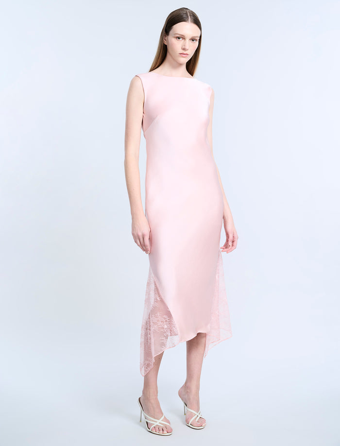 Cowl Back Dress