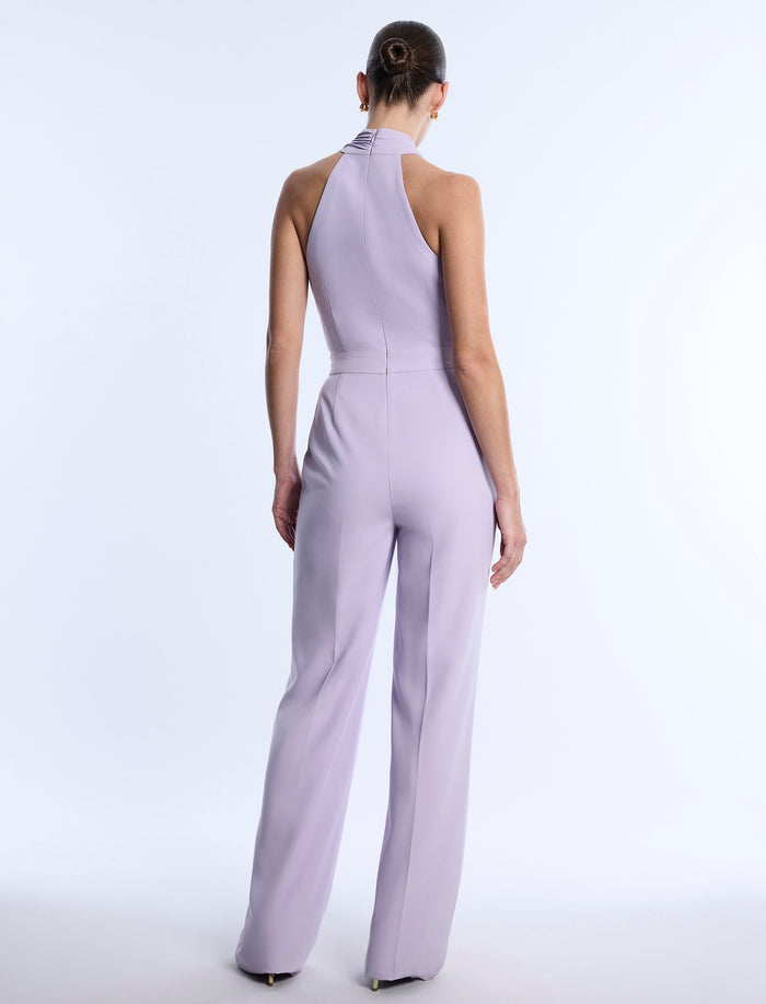 Cross Neck Jumpsuit
