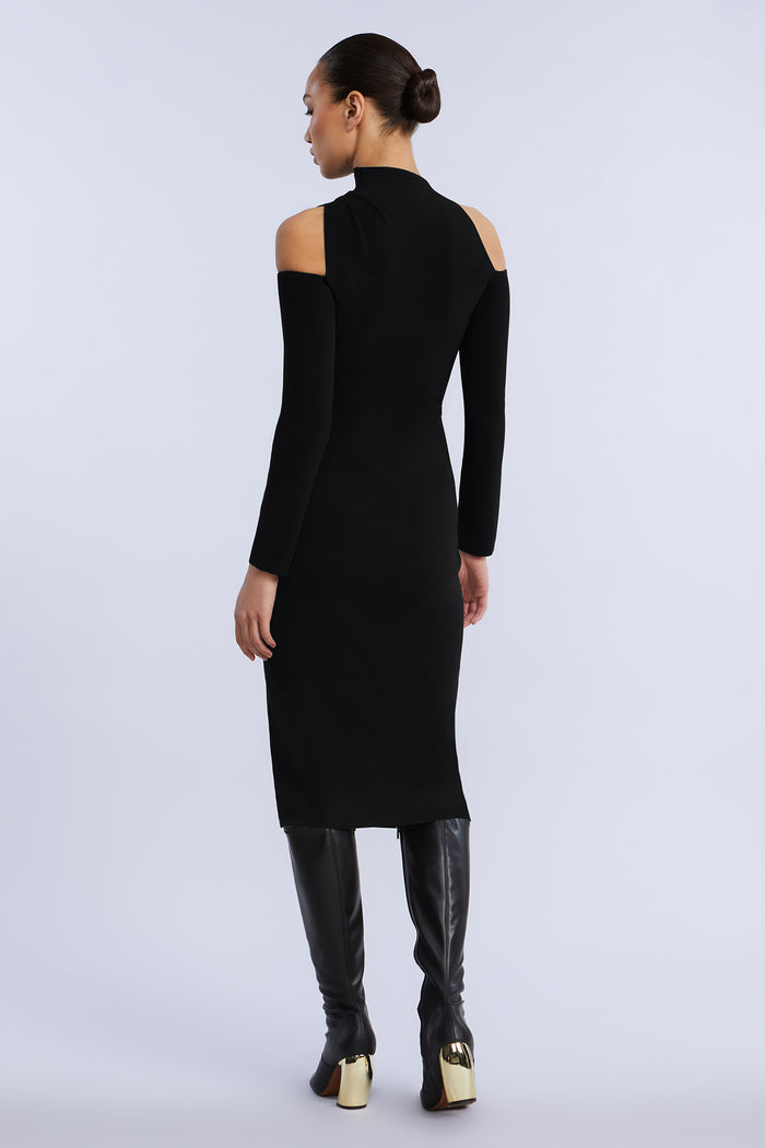 Cutout Cold Shoulder Dress