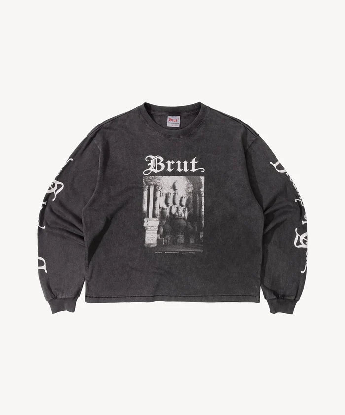 DREAM OF GOLD TEE T-Shirts X-SMALL / FADED BLACK - BRUT Clothing