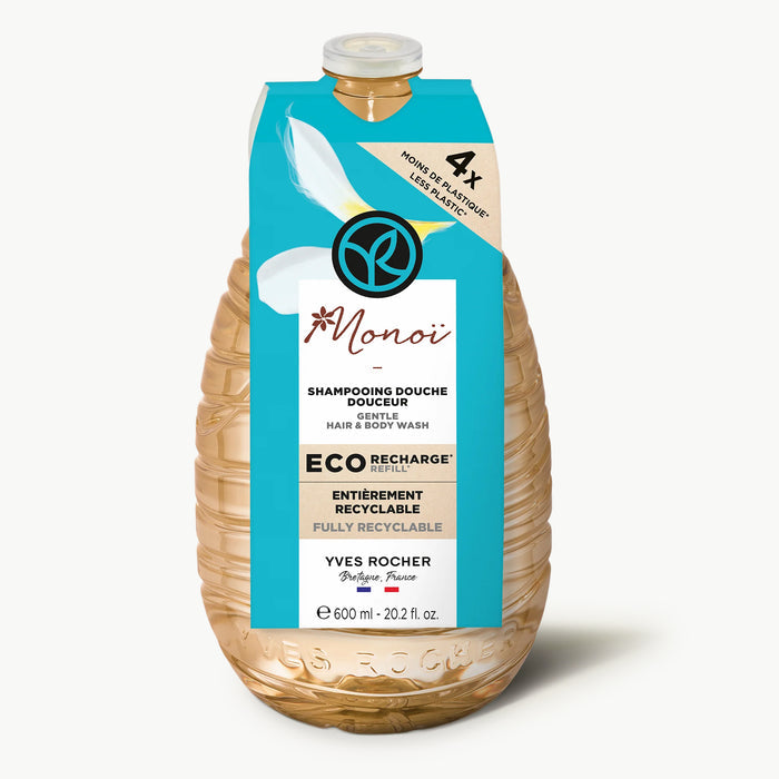 Eco-Refill Hair & Body Wash Monoi 600ml