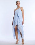 Embellished Sheer Layer Dress