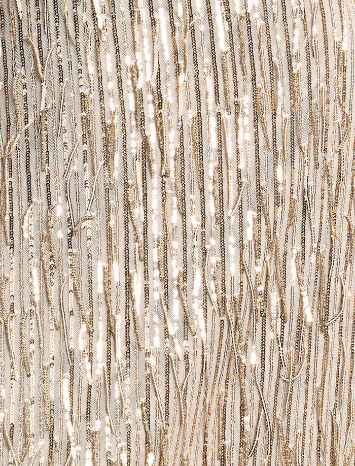 Embellished Strapless Mini Dress
