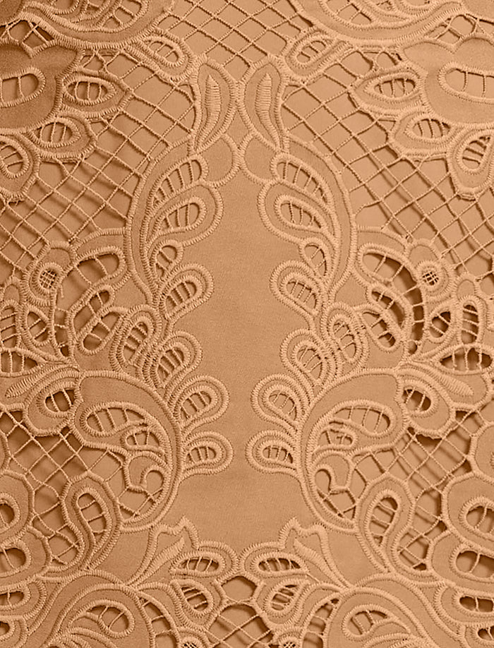 Eyelet Mini Skirt