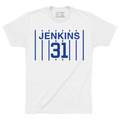 FERGIE JENKINS RETIRED 31 FLAG. - OBVIOUS SHIRTS