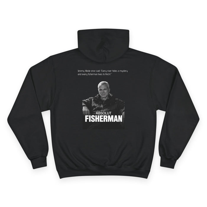 Fisherman Hoodie — "Absolute Fisherman" Graphic Fishing Sweatshirt