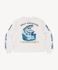 FISHING TEE T-Shirts X-SMALL / WHITE - BRUT Clothing