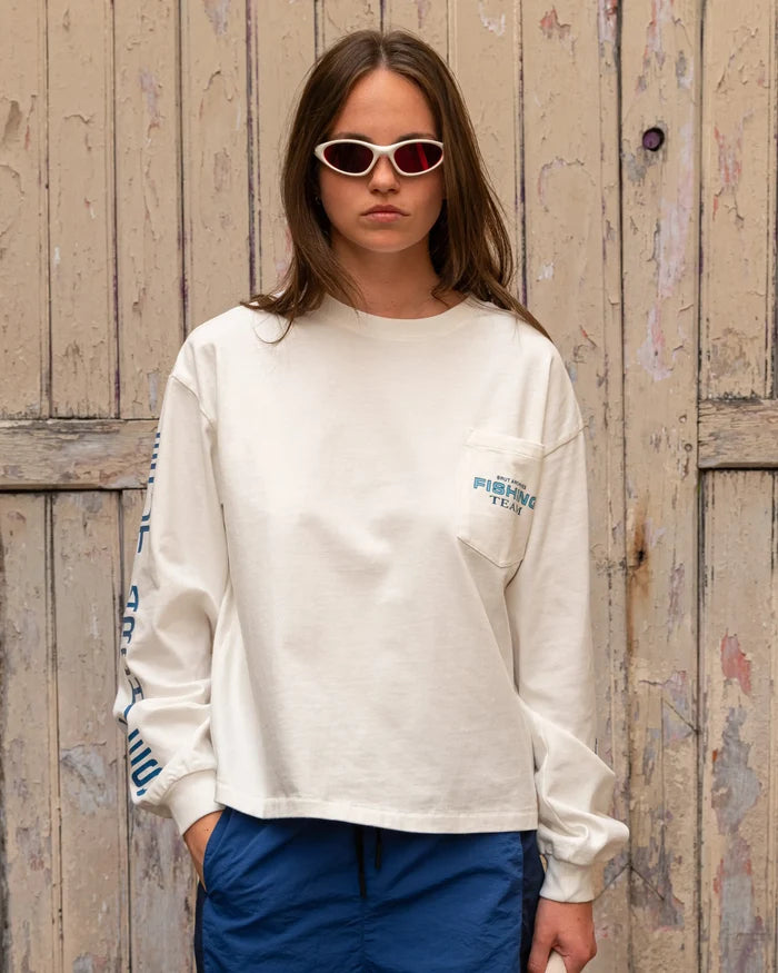 FISHING TEE T-Shirts X-SMALL / WHITE - BRUT Clothing