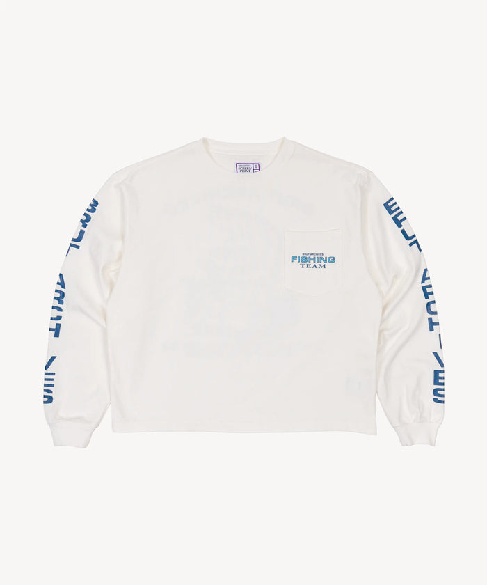 FISHING TEE T-Shirts X-SMALL / WHITE - BRUT Clothing
