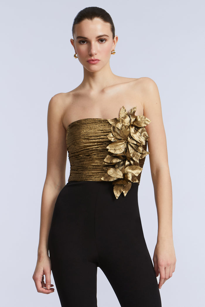 Flower Detail Jumpsuit