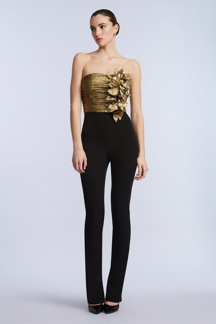 Flower Detail Jumpsuit