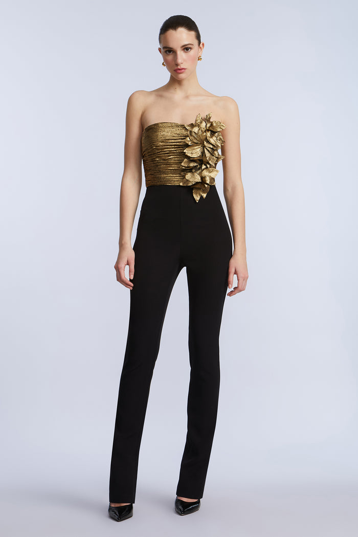 Flower Detail Jumpsuit