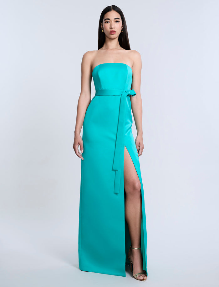 Folded Detail Gown