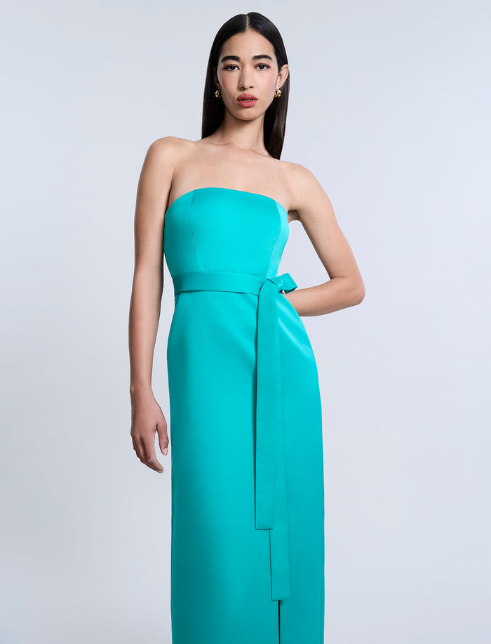 Folded Detail Gown