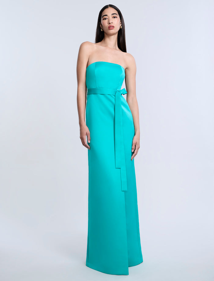 Folded Detail Gown