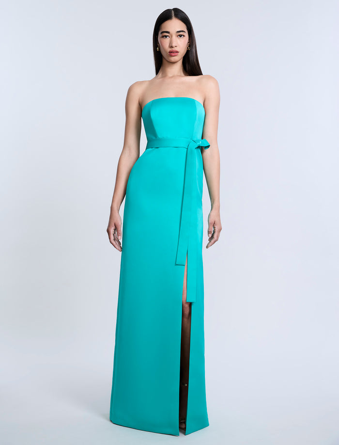 Folded Detail Gown