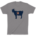 FOOTBALL'S GOAT. (GREY) - OBVIOUS SHIRTS